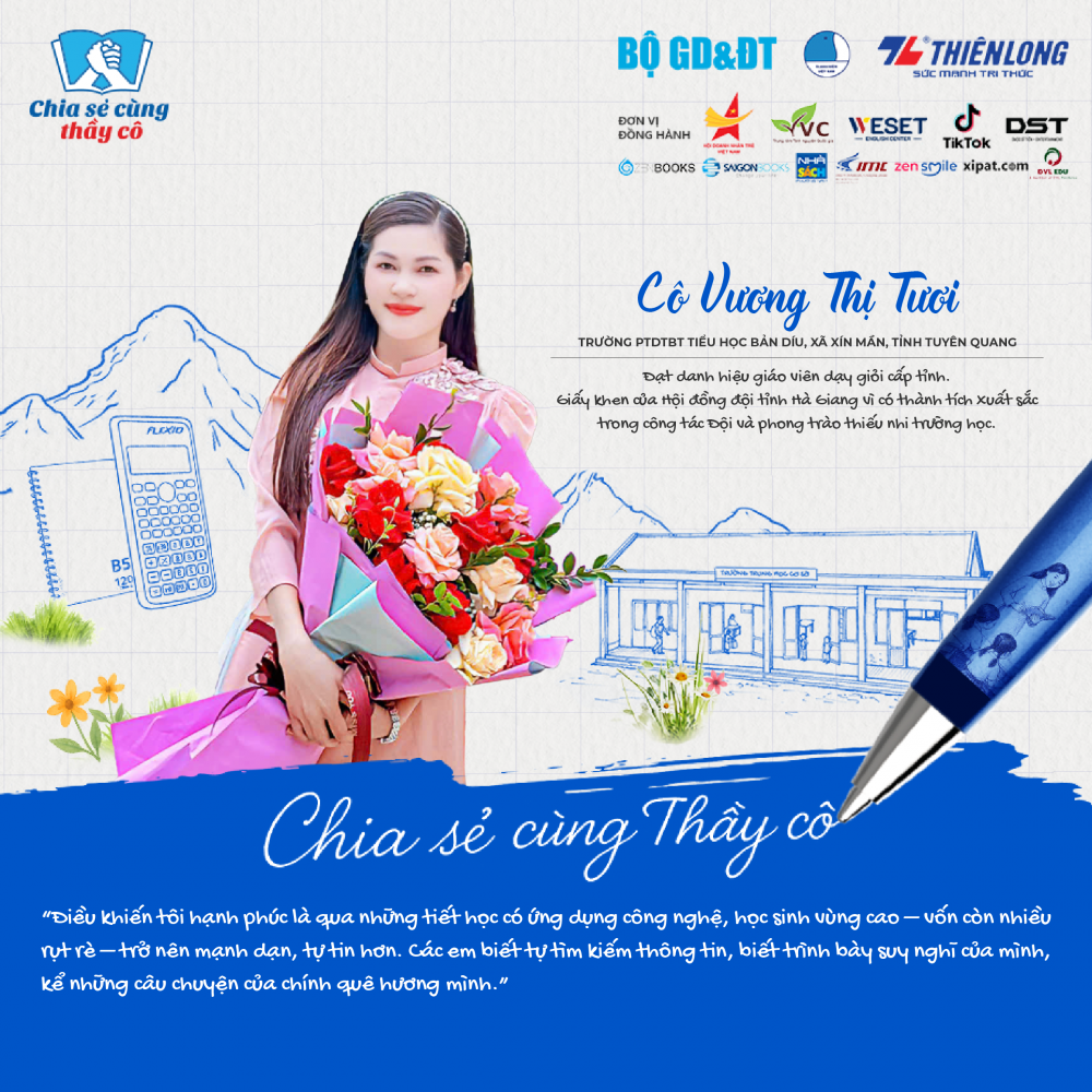 Cô giáo trẻ với hành trình thắp sáng ước mơ học trò vùng biên