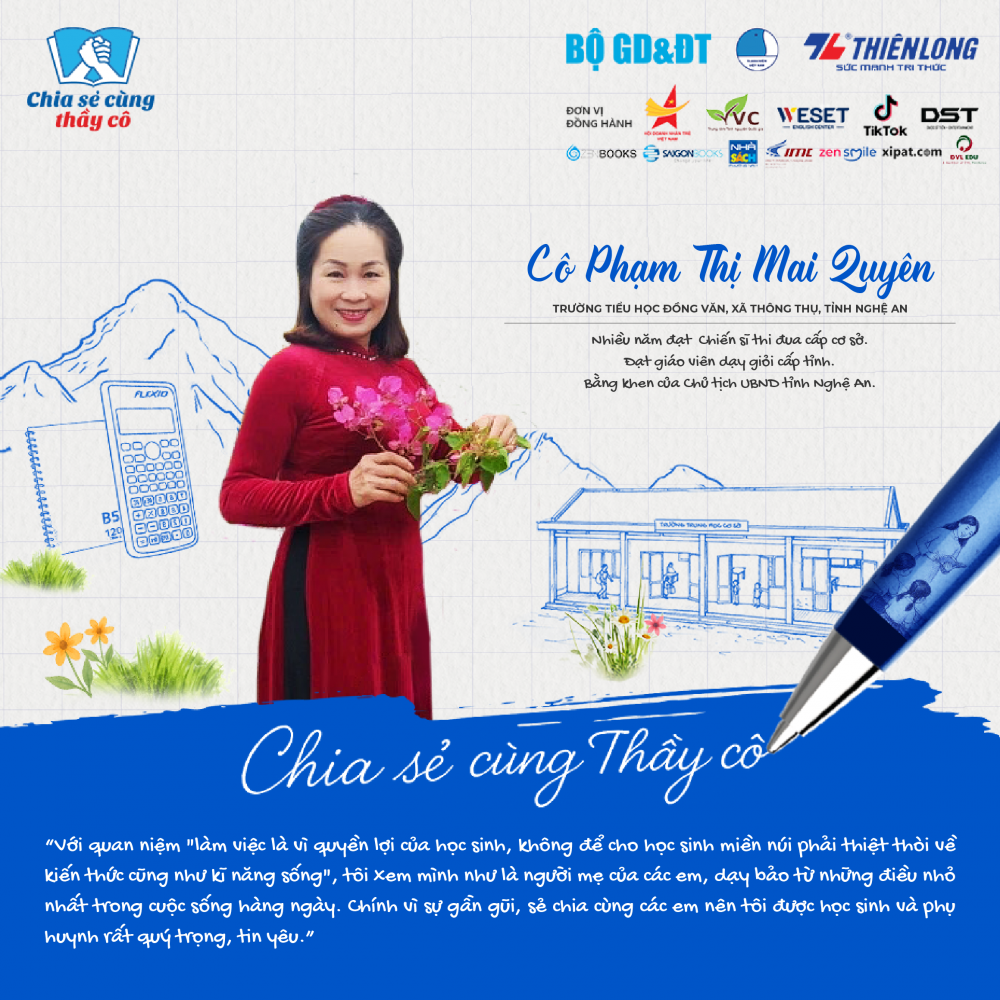 Cô giáo miền biển 25 năm