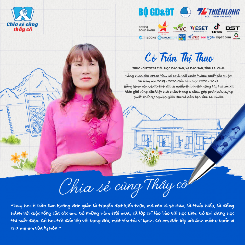 Hành trình bền bỉ gieo chữ nơi biên giới Dào San