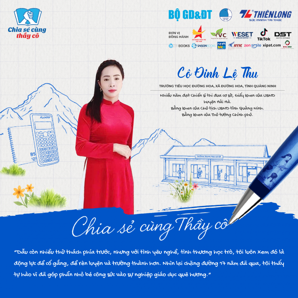 Cô giáo trẻ 17 năm gắn bó với những vùng đất khó khăn của Quảng Ninh