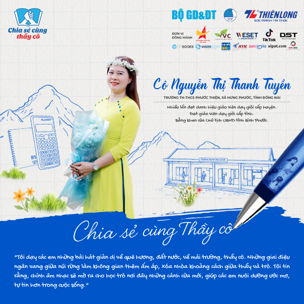 Cô giáo điểm trường lẻ với chương trình “Bữa ăn yêu thương”