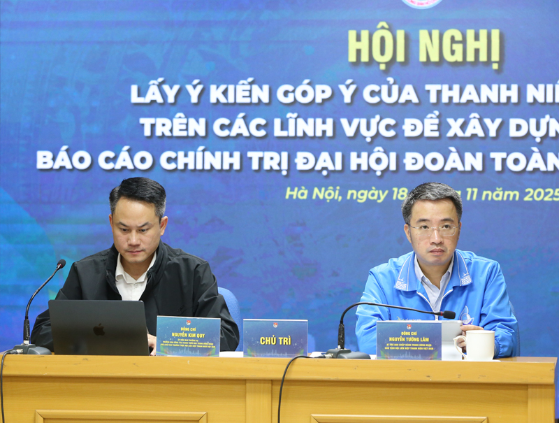 Thanh niên tiêu biểu góp ý xây dựng dự thảo Báo cáo chính trị Đại hội Đoàn toàn quốc lần thứ XIII