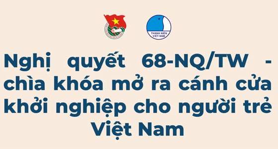 Nghị quyết 68-NQ/TW - chìa khóa mở ra cánh cửa khởi nghiệp cho người trẻ Việt Nam