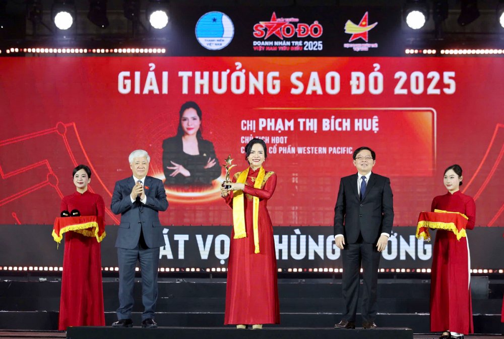 Vinh danh10 doanh nhân Sao Đỏ 2025 và các doanh nhân trẻ Việt Nam tiêu biểu