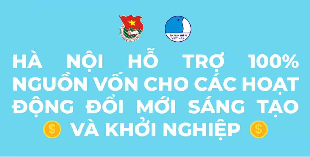 Hà Nội hỗ trợ 100% nguồn vốn cho các hoạt động đổi mới sáng tạo và khởi nghiệp