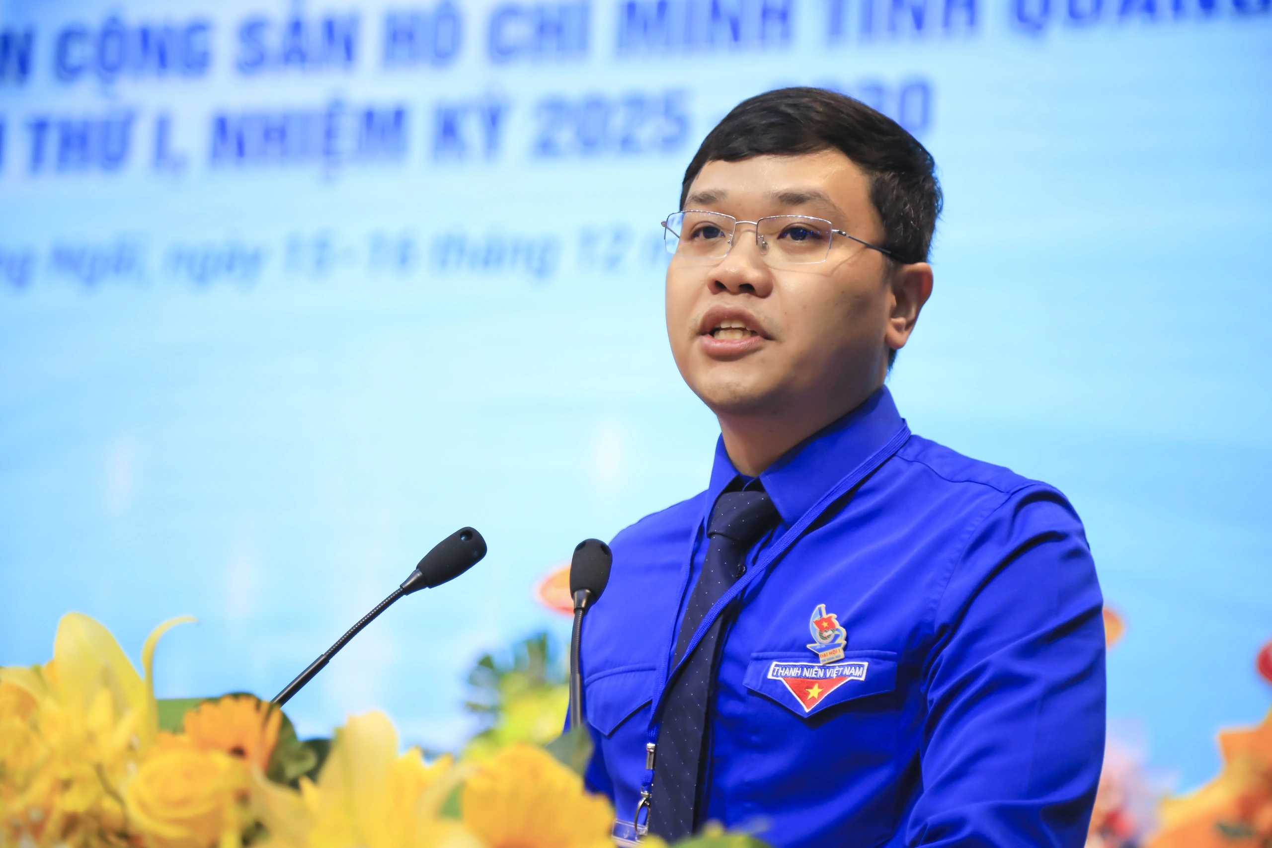 Anh Nguyễn Văn Mạnh giữ chức Bí thư Tỉnh đoàn Quảng Ngãi