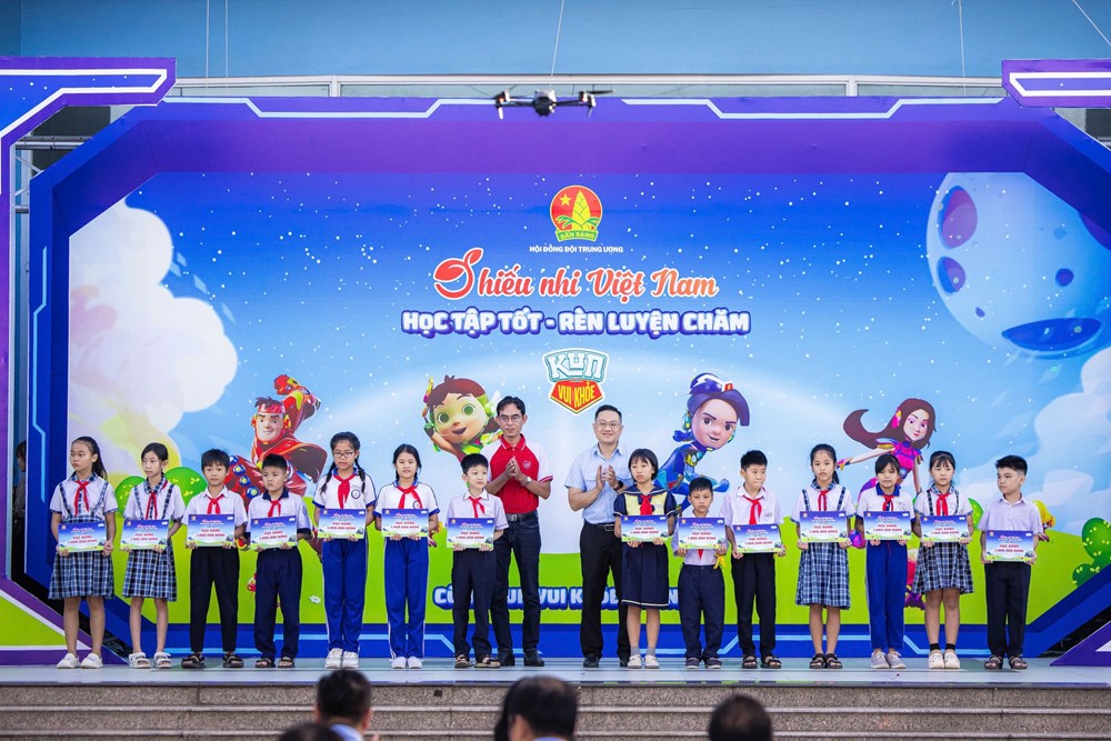 Sôi nổi ngày hội “Thiếu nhi Việt Nam - Học tập tốt, rèn luyện chăm” tại Lâm Đồng 