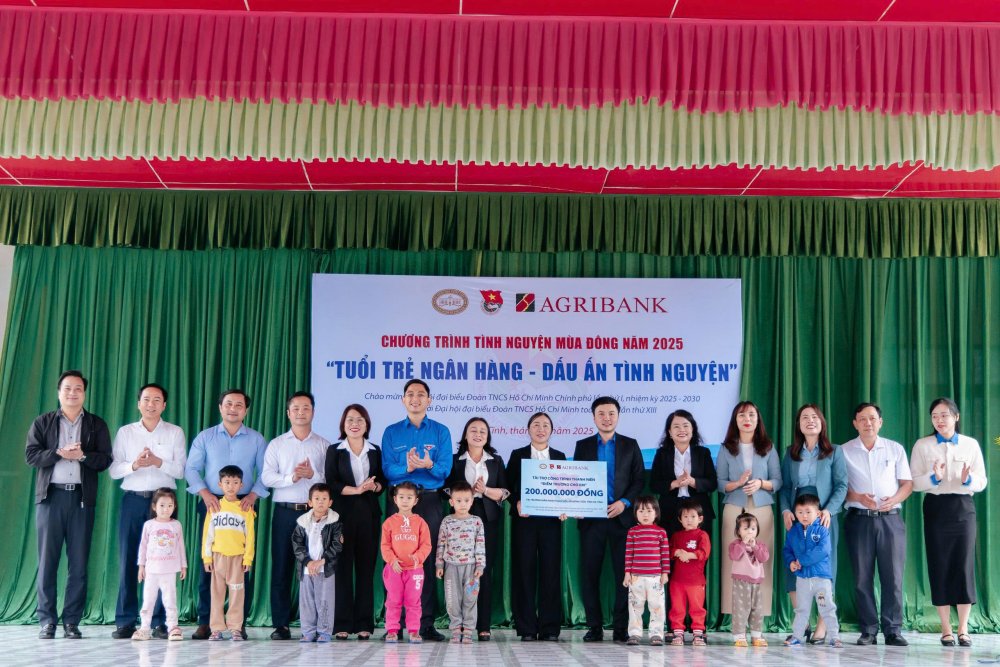 Tuổi trẻ Agribank khởi động chiến dịch Chiến dịch Tình nguyện mùa Đông 2025 và Xuân tình nguyện 2026