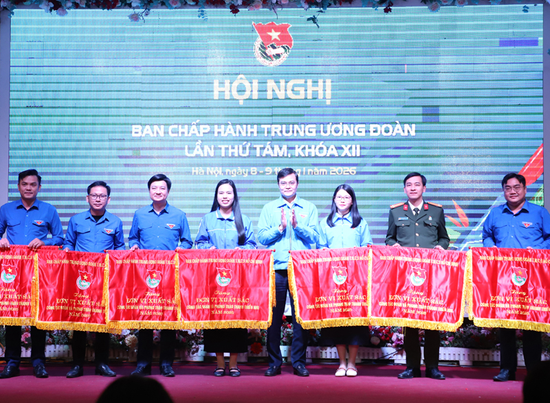 Bế mạc Hội nghị Ban Chấp hành Trung ương Đoàn lần thứ 8, khoá XII