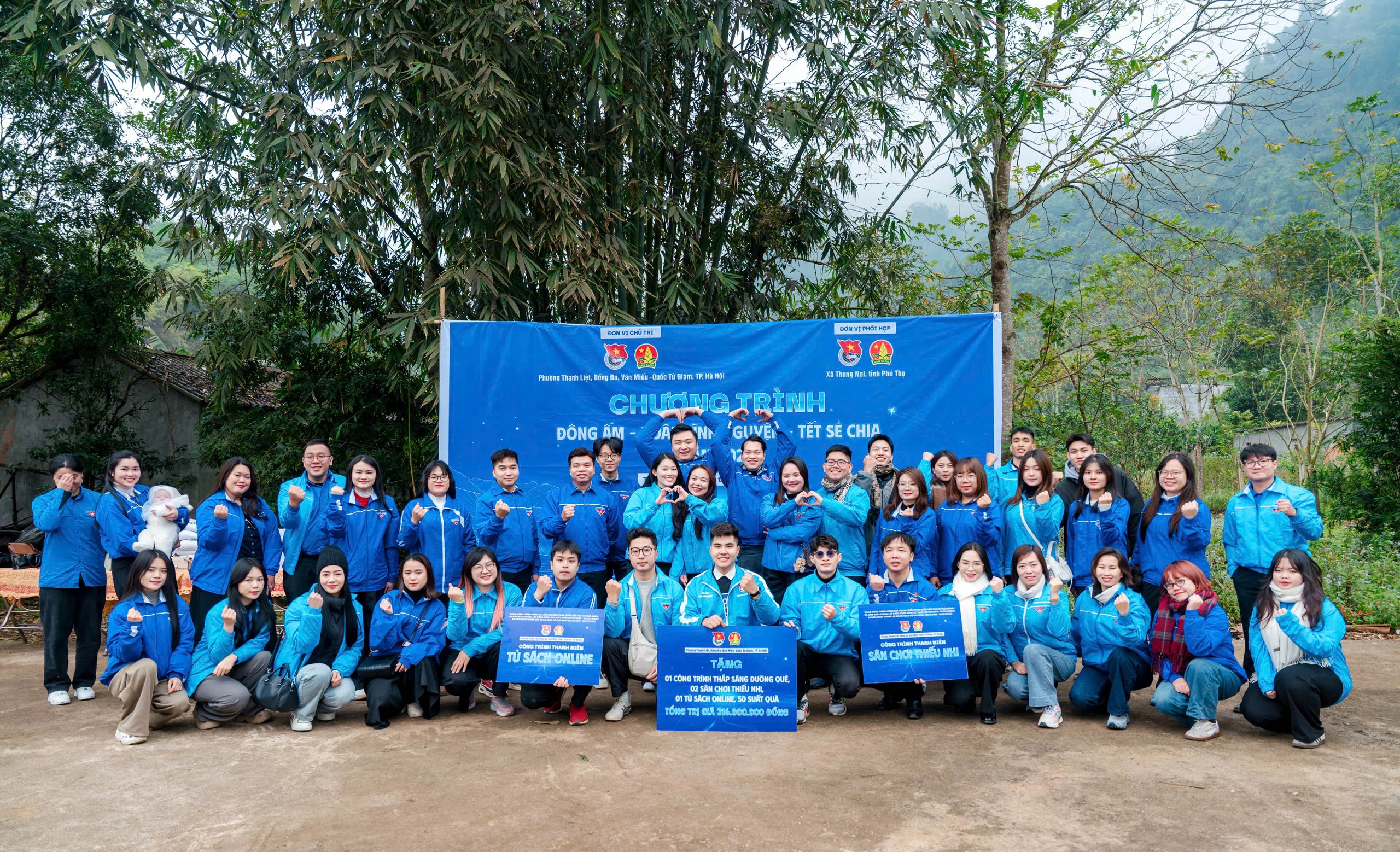 Người trẻ hành động ý nghĩa chào mừng thành công Đại hội XIV của Đảng