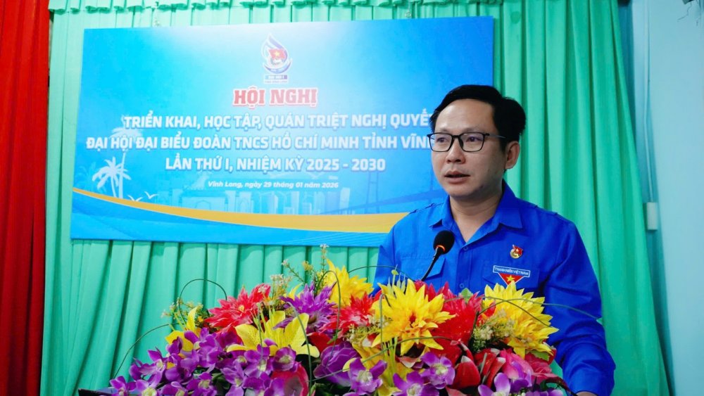 Tỉnh Đoàn Vĩnh Long thông tin kết quả Đại hội Đảng, quán triệt Nghị quyết Đại hội Đoàn