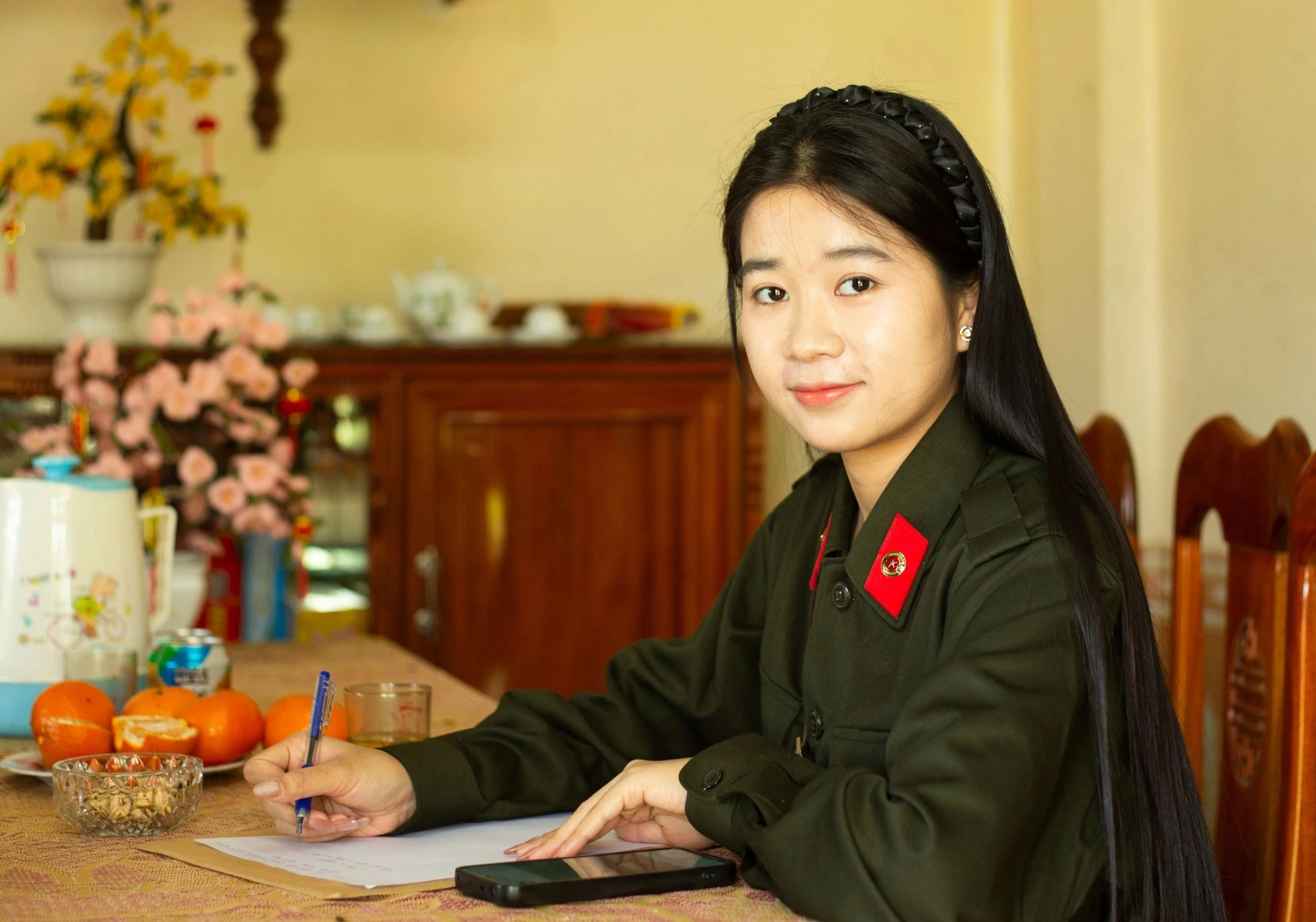 Theo đuổi giấc mơ được khoác áo lính