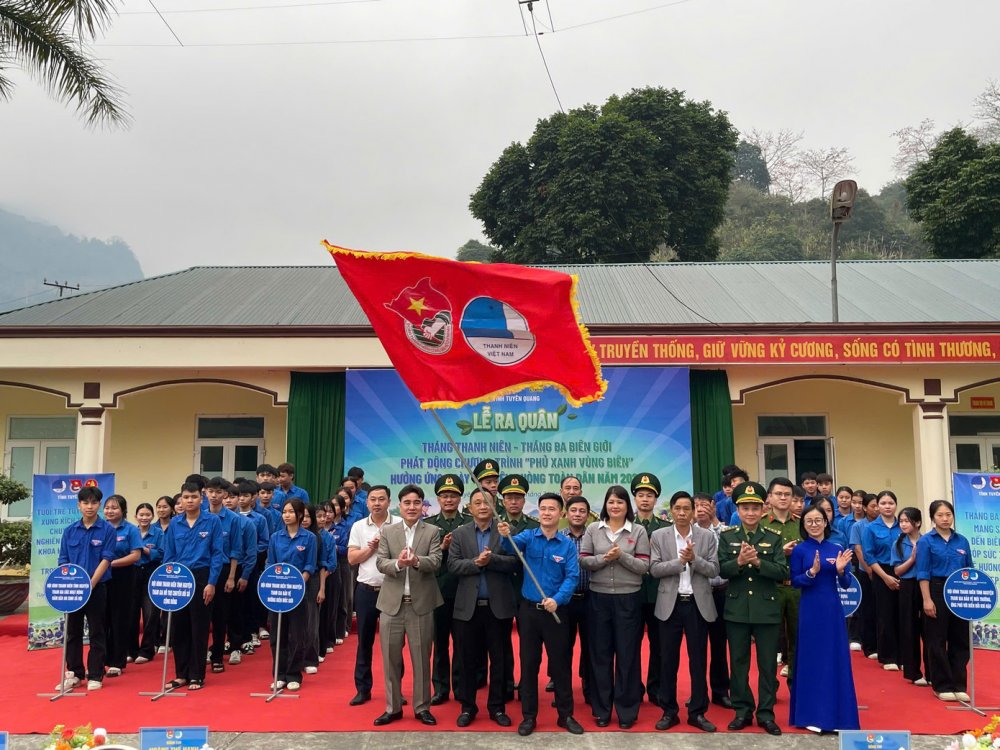 Tuổi trẻ Tuyên Quang sôi nổi ra quân Tháng Thanh niên 2026