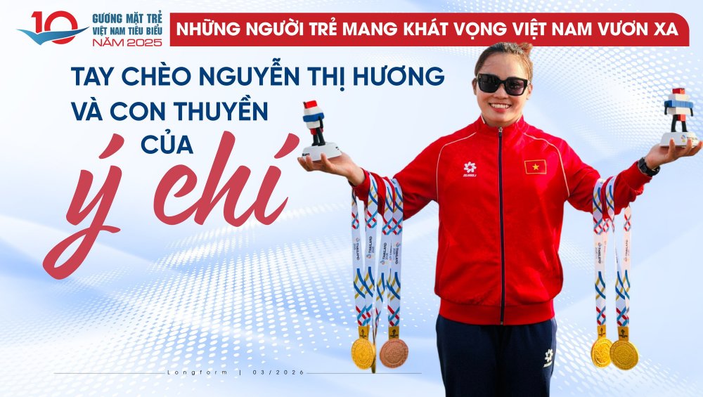 Tay chèo Nguyễn Thị Hương và con thuyền của ý chí