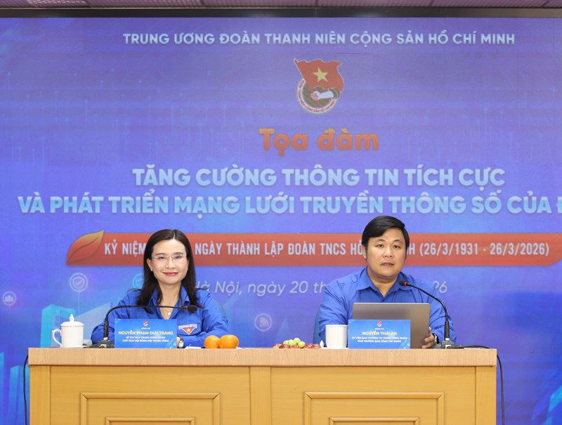 Tăng cường thông tin tích cực và phát triển mạng lưới truyền thông số của Đoàn