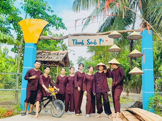 Thạch Sanh 'biến' vườn mít thành nông trại du lịch