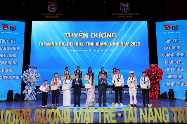 Quảng Ninh tuyên dương gương mặt trẻ tiêu biểu 2025