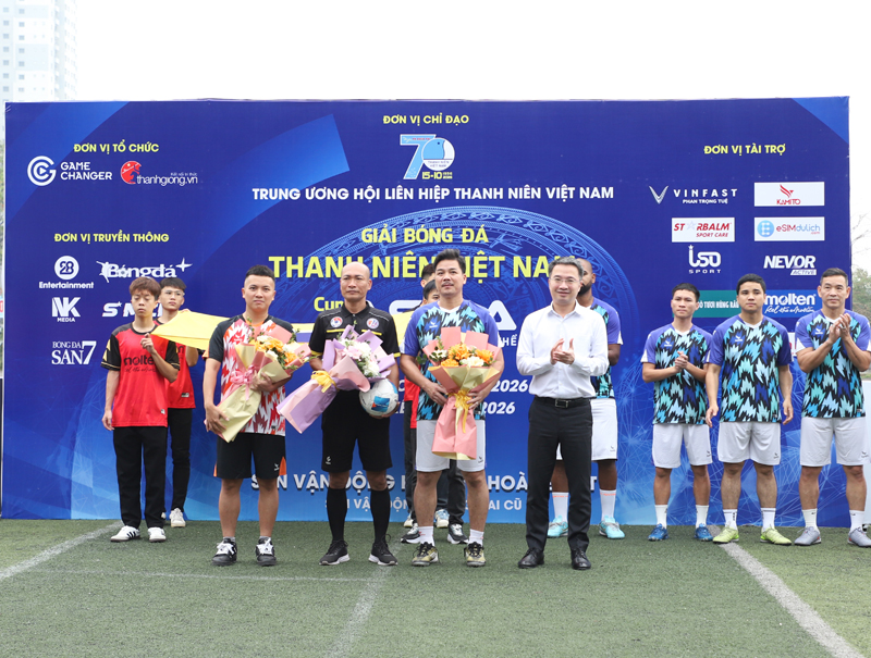 512 đội bóng tranh tài tại Giải bóng đá Thanh niên Việt Nam - Cúp Asina 2026