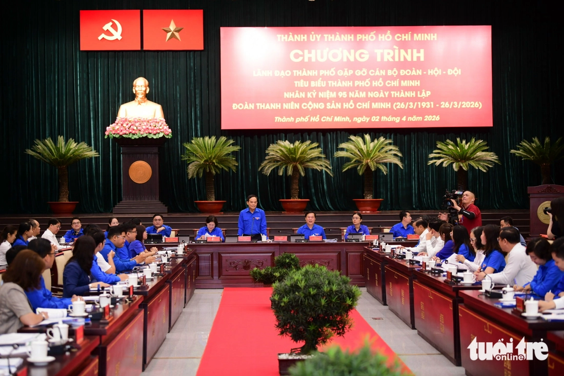 Bí thư Thành ủy TP.HCM Trần Lưu Quang: Sẽ đặt hàng thanh niên nhiệm vụ cụ thể