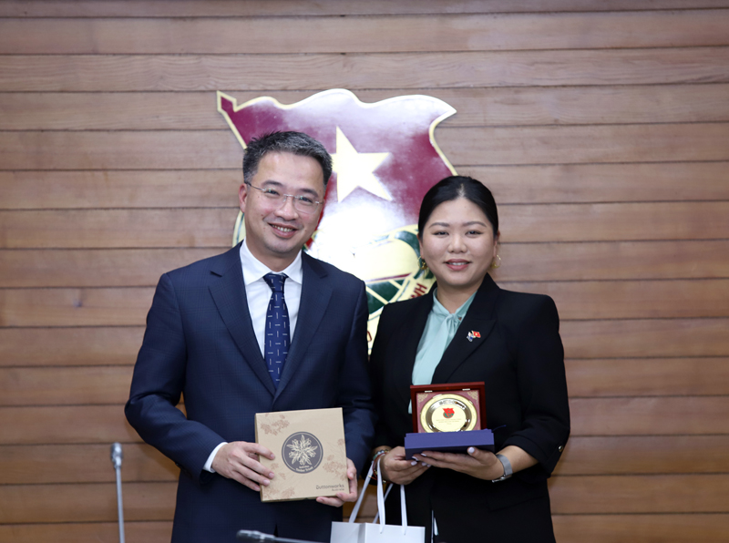 Bí thư Trung ương Đoàn tiếp xã giao đoàn đại biểu Hội đồng Giao lưu Chính trị Australia