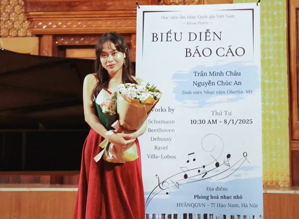 Gương mặt trẻ Việt Nam tiêu biểu trúng tuyển hai nhạc viện danh giá nước Mỹ