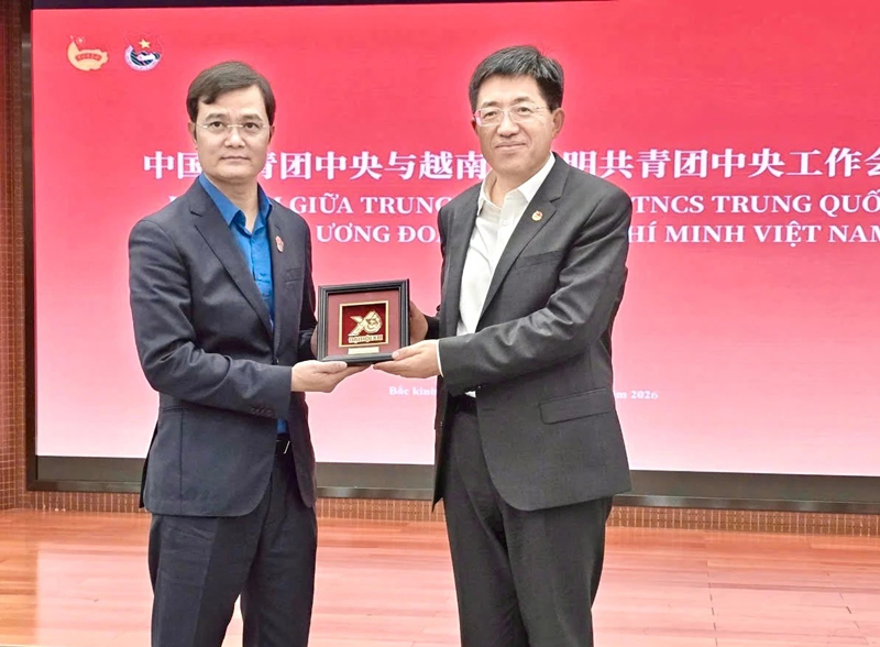 Tăng cường hợp tác thanh niên Việt Nam - Trung Quốc trong giai đoạn mới