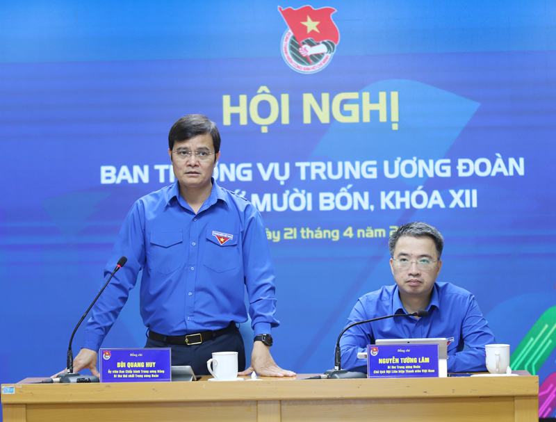 Khai mạc Hội nghị Ban thường vụ Trung ương Đoàn lần thứ 14, khoá XII