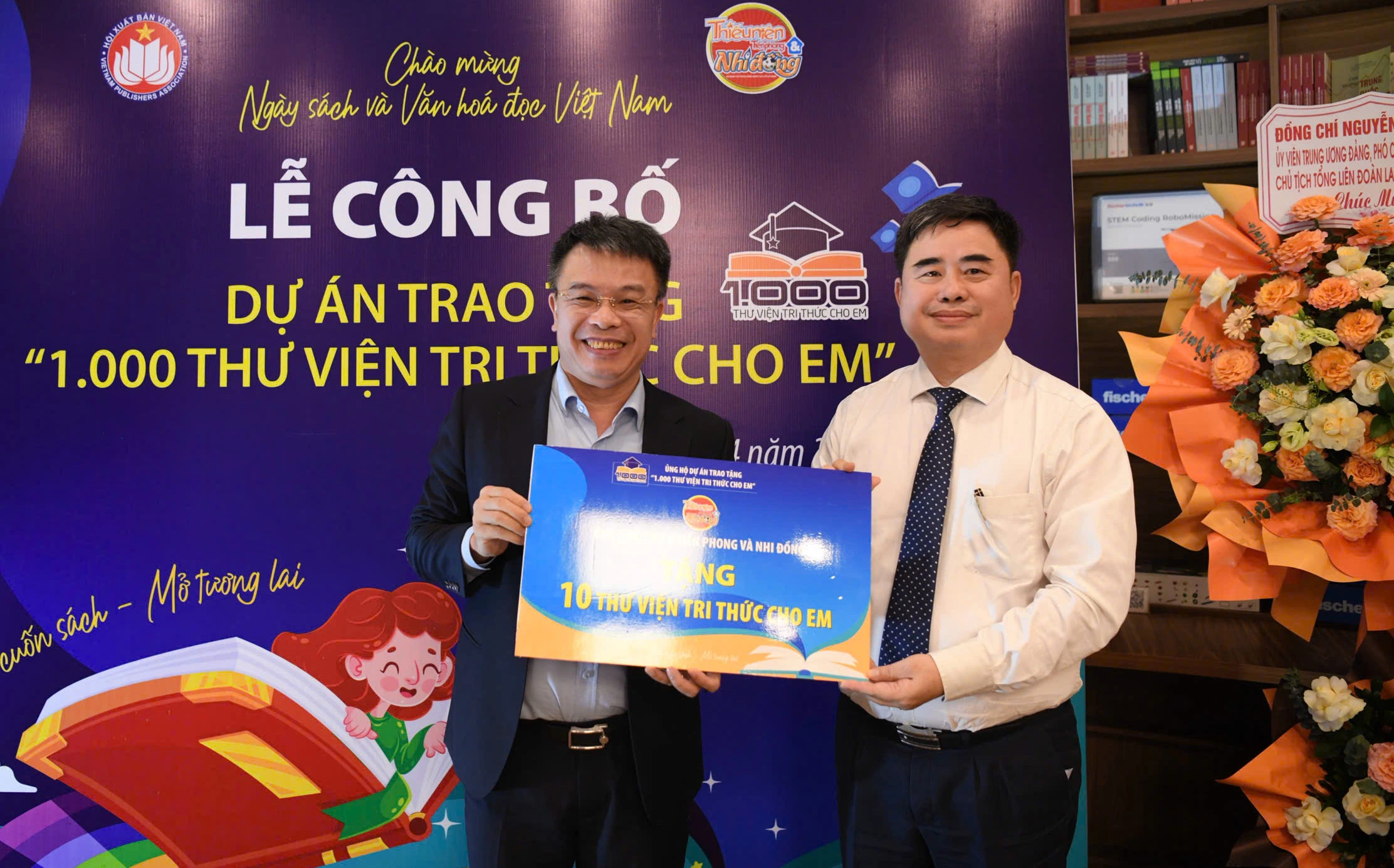 Khởi động dự án 1.000 thư viện tri thức cho học sinh