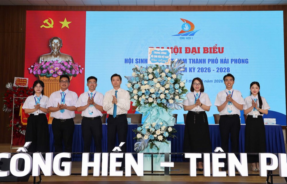 Đại hội đại biểu Hội Sinh viên Việt Nam thành phố Hải Phòng lần thứ I, nhiệm kỳ 2026 - 2028