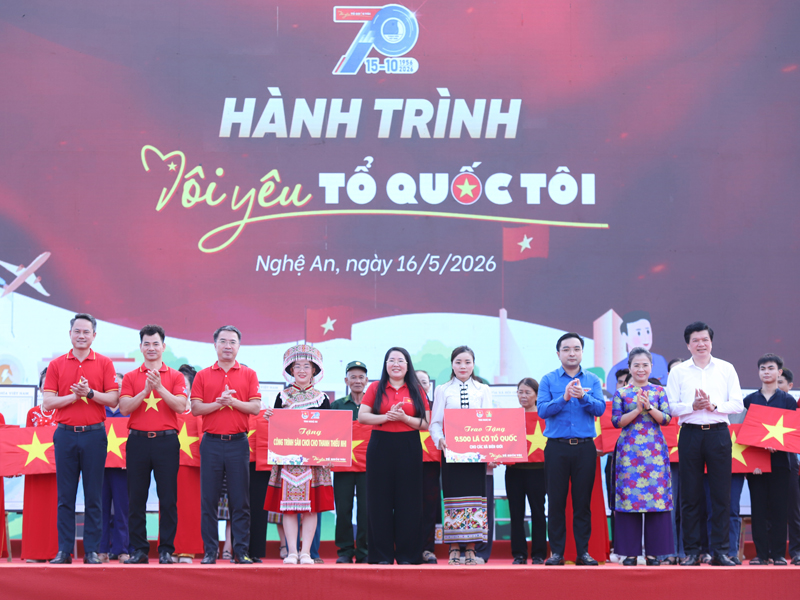 Khởi động chặng 1 -  Hành trình “Tôi yêu Tổ quốc tôi” năm 2026