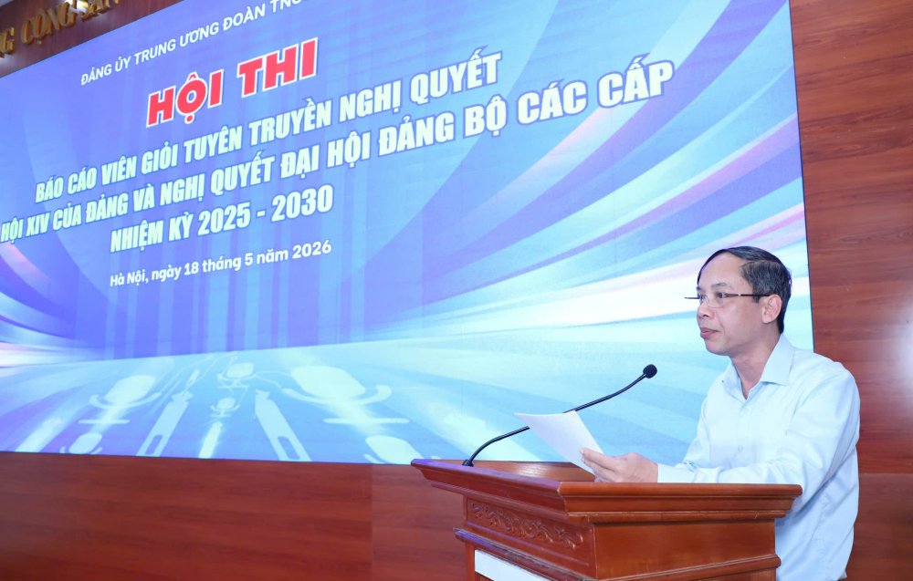 Đảng ủy Trung ương Đoàn tổ chức Hội thi Báo cáo viên năm 2026