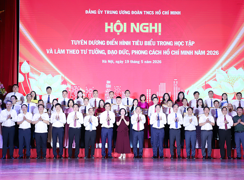 Tôn vinh các tập thể, cá nhân điển hình tiêu biểu trong học tập và làm theo Bác năm 2026