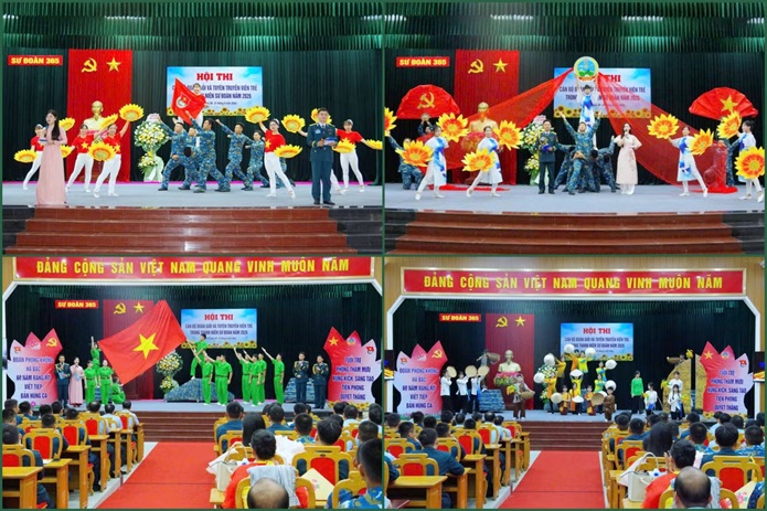 Màn đua tài sôi nổi của các thủ lĩnh thanh niên Phòng không