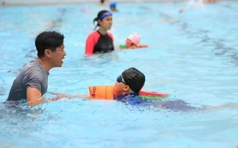 Tăng cường lớp dạy bơi miễn phí cho thiếu nhi dịp hè