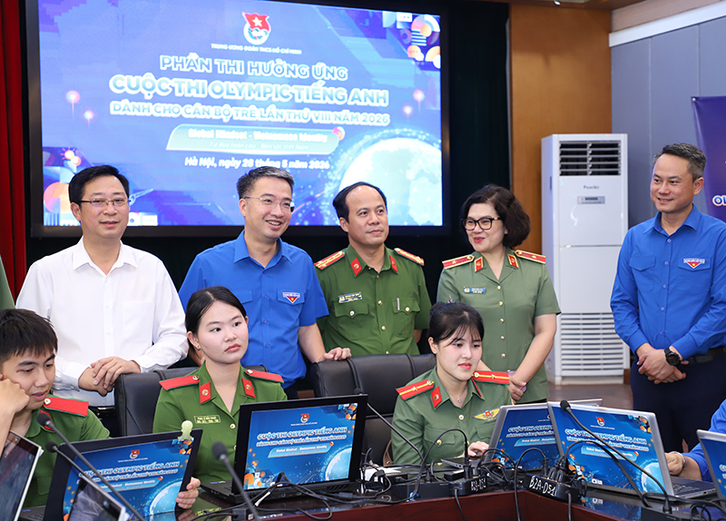 Khai mạc Cuộc thi Olympic tiếng Anh dành cho cán bộ trẻ lần thứ VIII năm 2026