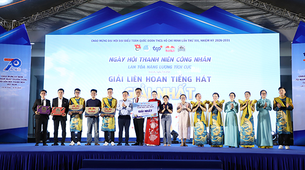 Những tiết mục sôi động tại Liên hoan “Tiếng hát Thanh niên Công nhân” tỉnh Gia Lai
