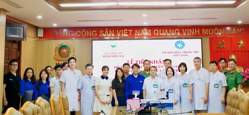Trung ương Hội thầy thuốc trẻ Việt Nam và Bệnh viện 19-8 hợp tác đưa AI vào khám chữa bệnh