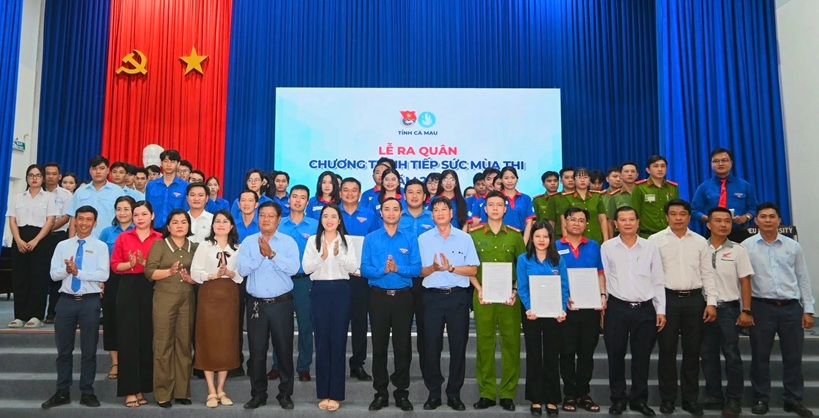 Tại Cà Mau: 1.000 tình nguyện viên đồng hành gần 20.000 thí sinh thi tốt nghiệp THPT