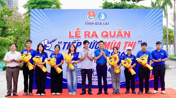 1.820 đoàn viên, thanh niên Gia Lai tiếp sức mùa thi