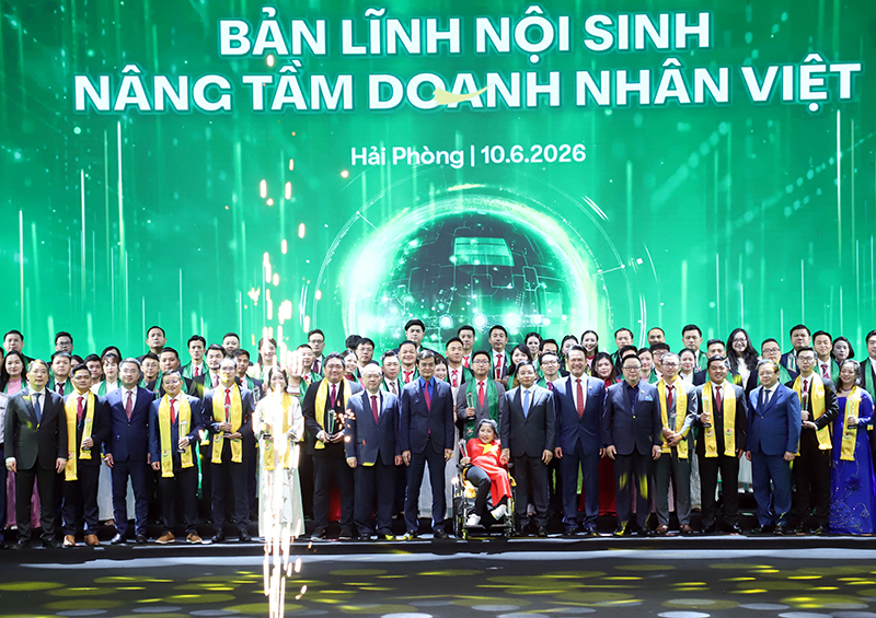 Vinh danh 86 Doanh nhân trẻ khởi nghiệp xuất sắc năm 2026