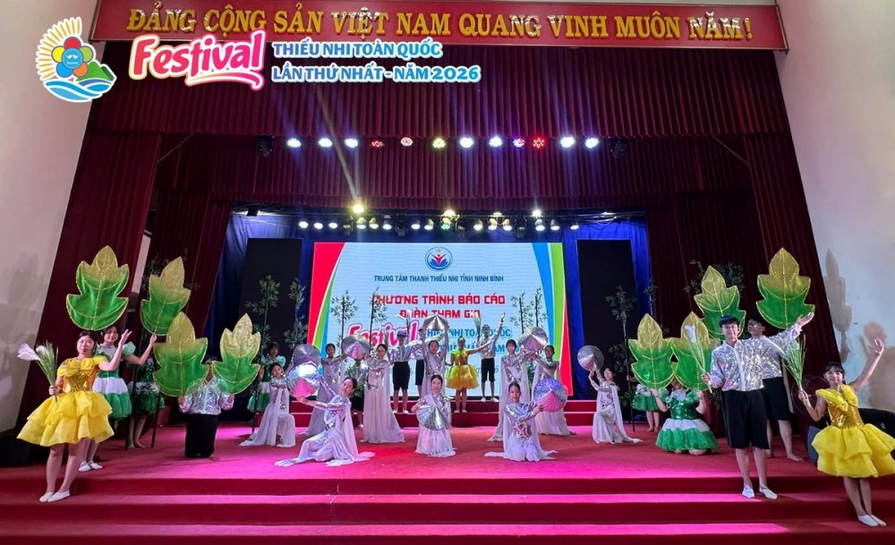 Hơn 2.000 thiếu nhi hội tụ tại Festival thiếu nhi toàn quốc lần thứ I, năm 2026