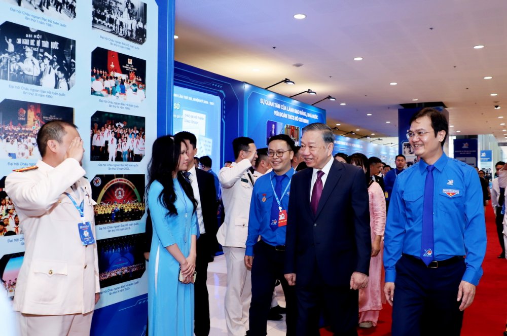Tổng Bí thư, Chủ tịch nước Tô Lâm dự phiên trọng thể Đại hội Đoàn XIII