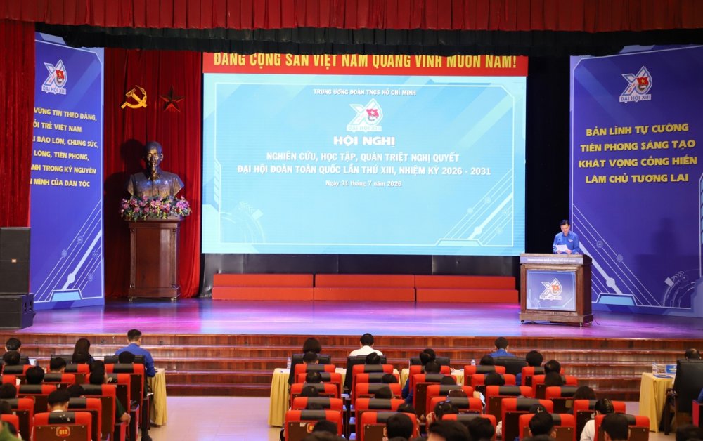 Hội nghị toàn quốc nghiên cứu, học tập, quán triệt Nghị quyết Đại hội Đoàn XIII