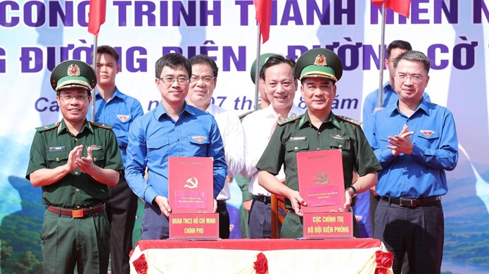 Sẽ xây dựng 250 công trình thanh niên Thắp sáng đường biên - Đường cờ Tổ quốc