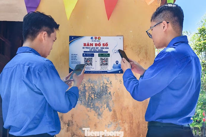Quét mã QR, nghe người trẻ kể chuyện quê hương