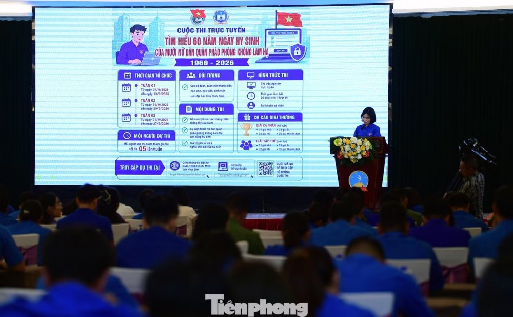 Tuổi trẻ Ninh Bình phát động thi tìm hiểu về 10 nữ dân quân pháo phòng không Lam Hạ anh hùng