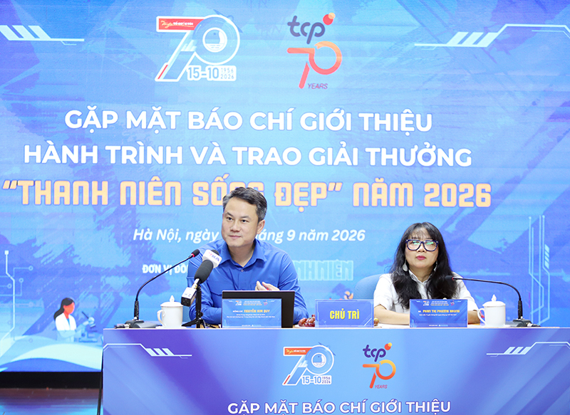 “Thanh niên sống đẹp” 2026: Tiếp tục hành trình tìm kiếm, tôn vinh những câu chuyện tử tế