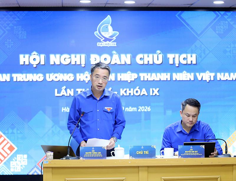 Hội nghị Đoàn Chủ tịch Uỷ ban Trung ương Hội Liên hiệp thanh niên Việt Nam lần thứ 4, khoá IX
