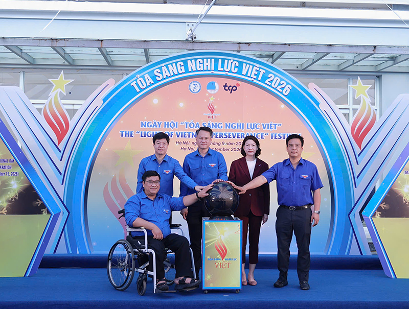 Thanh niên khuyết tật được trải nghiệm không gian của riêng mình tại Ngày hội “Tỏa sáng Nghị lực Việt” năm 2026