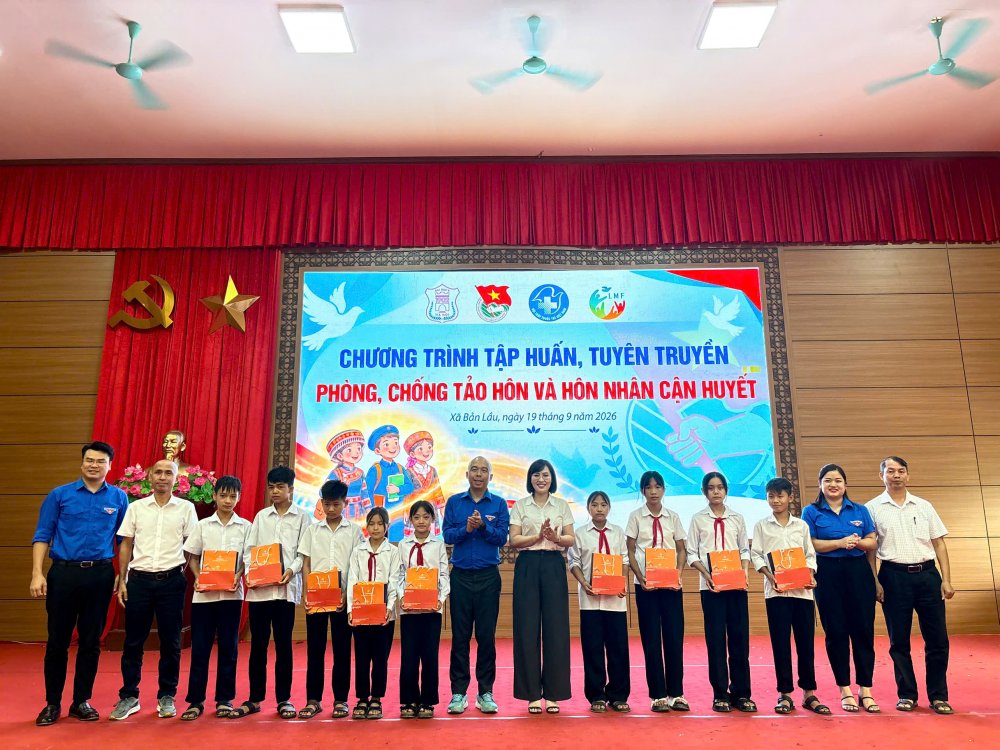 Tiếp sức thanh thiếu niên vùng cao nói không với tảo hôn, hôn nhân cận huyết